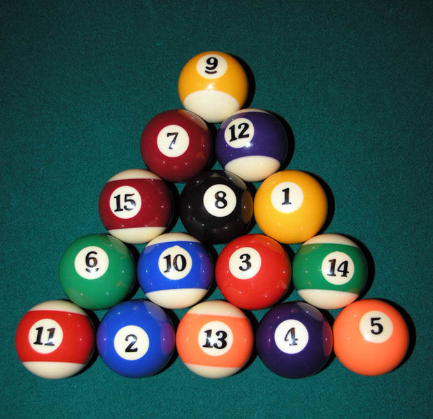 Boules de billard