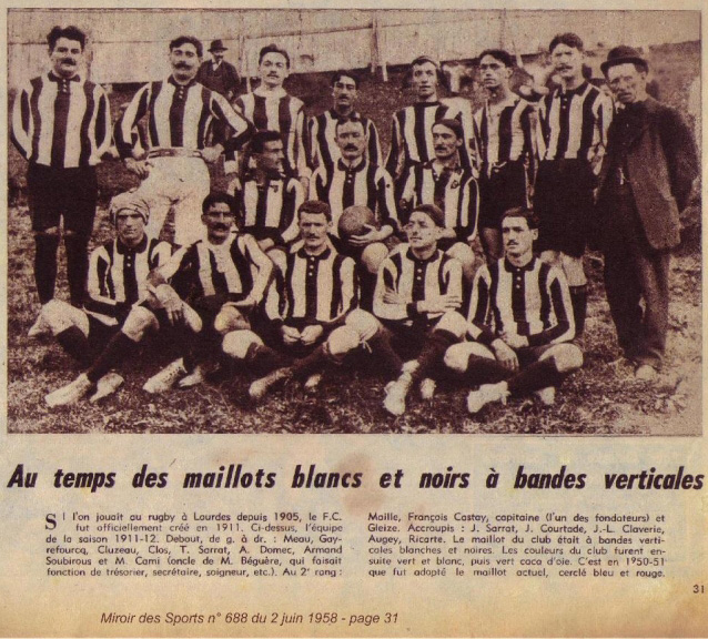 Le FC Lourdes Rugby choisit le Château fort pour la présentation officielle  de ses nouveaux maillots - Ville de Lourdes